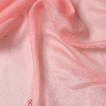 Dolce & Gabbana Light Pink Cashmere Neck Wrap Shawl Scarf