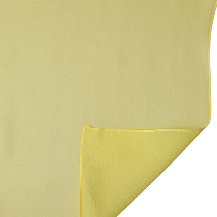 Dolce & Gabbana Yellow Silk Stole Neck Wrap Shawl Men 200cm x 130cm Scarf