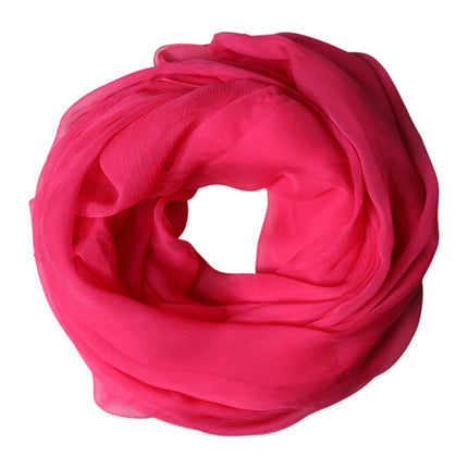 Dolce & Gabbana Pink Silk Stole Neck Wrap Shawl Men 174cm x 128.5cm Scarf