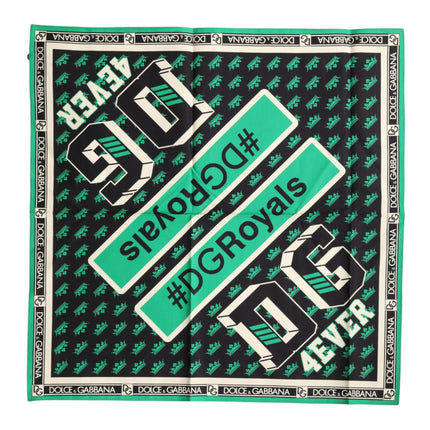 Dolce & Gabbana Multicolor #DGRoyals Square Foulard 50.5cm x 50cm Scarf
