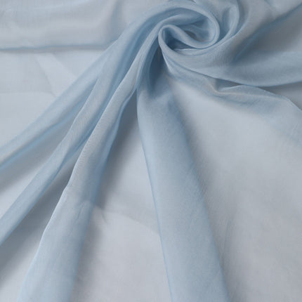 Dolce & Gabbana Light Blue Silk Stole Neck Wrap Shawl 200cm x 130cm Scarf