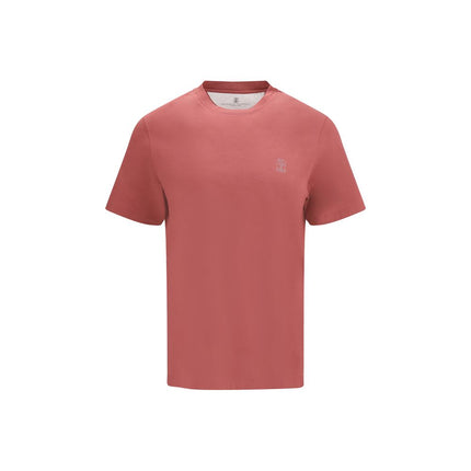 Brunello Cucinelli Multicolor Cotton T-Shirt