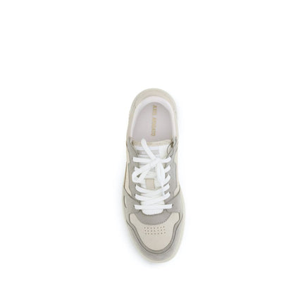 Axel Arigato Gray Calf Leather Bos Taurus Athletic Sneakers