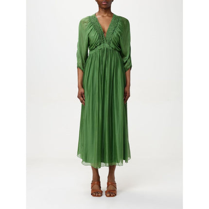 Kaos Bicolor Silk Casual Dress