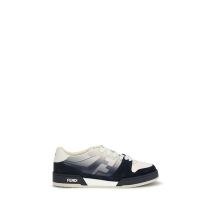 Fendi Multicolor Calf Leather Bos Taurus Low Top Sneakers