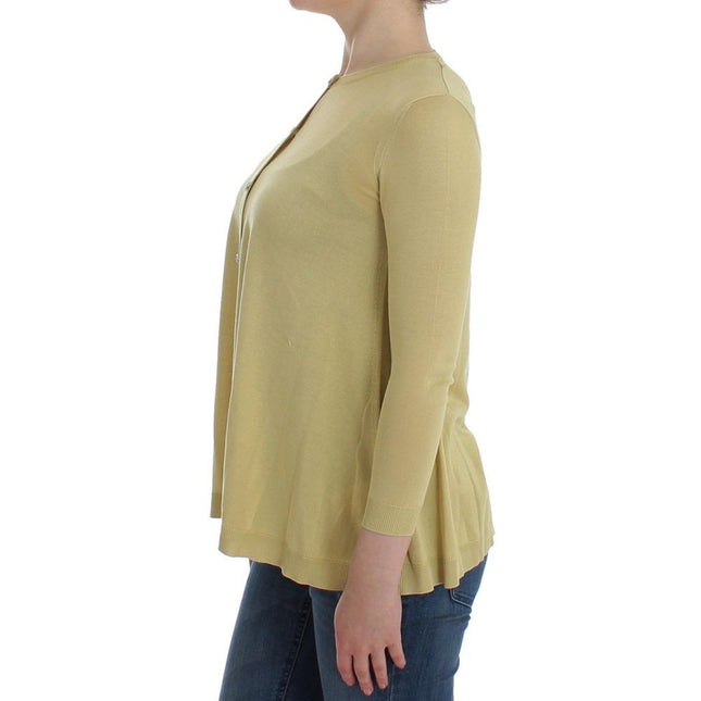 Dolce & Gabbana Bicolor Silk Cardigan