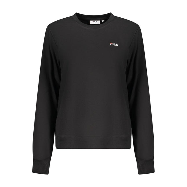 Fila Black Cotton Women Sweatshirt Fila