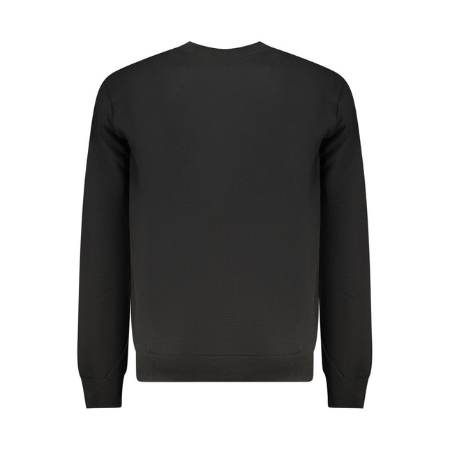 Fila Black Organic Cotton Men Sweatshirt