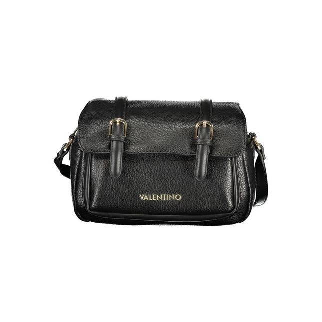 Mario Valentino Black Polyurethane Womens Bag