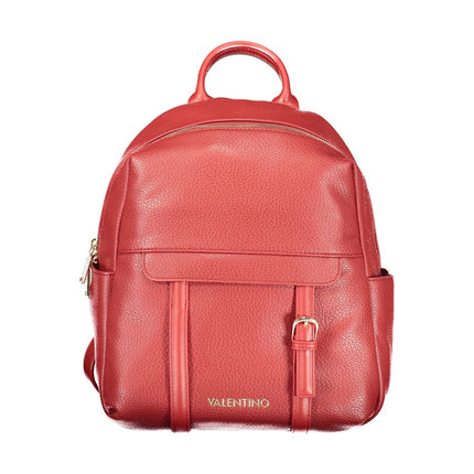 Mario Valentino Rosso Polyurethane Women's Backpack