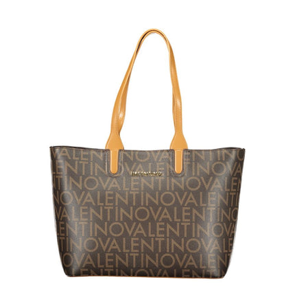 Mario Valentino Brown Polyurethane Women's Bag