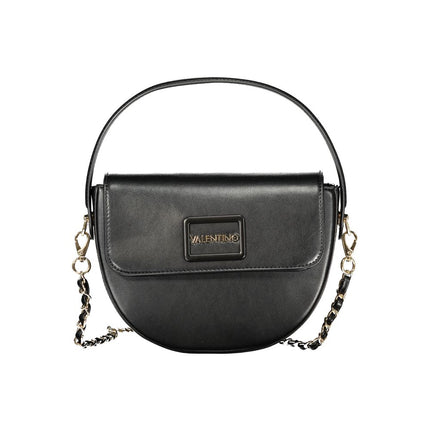 Mario Valentino Black Polyurethane Women's Bag