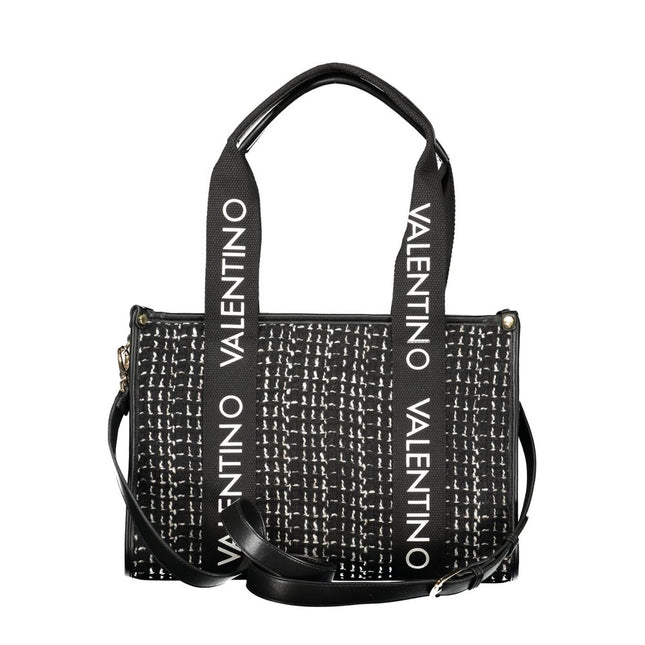 Mario Valentino Black Polyester Women Bag