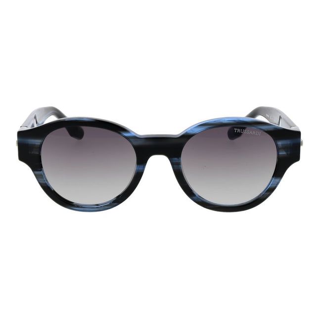 Trussardi Black Acetate Sunglasses