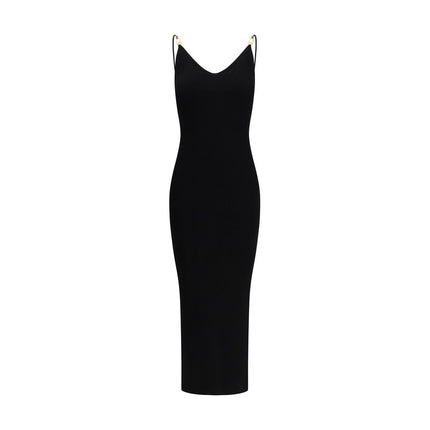 Versace Black Viscose Casual Dress