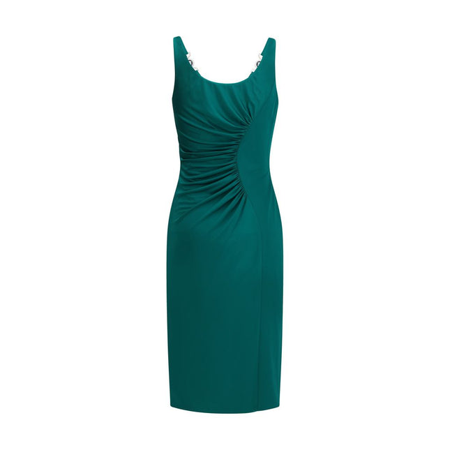 Versace Bicolor Viscose Casual Dress