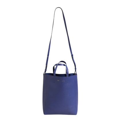 Celine Blue with Gold Tote Bag